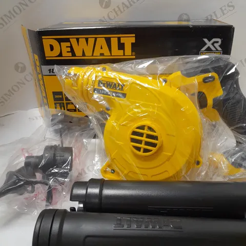 DEWALT DCV100 18V XR COMPACT JOBSITE BLOWER BARE UNIT