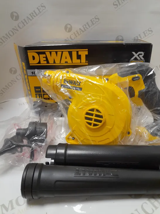 DEWALT DCV100 18V XR COMPACT JOBSITE BLOWER BARE UNIT