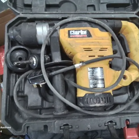 BOXED CLARKE CONTRACTOR 1200W SDS+ ROTARY HAMMER DRILL