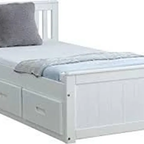 BOXED MISSION BED 3'0 WHITE PARTS (1 BOX OF 2)