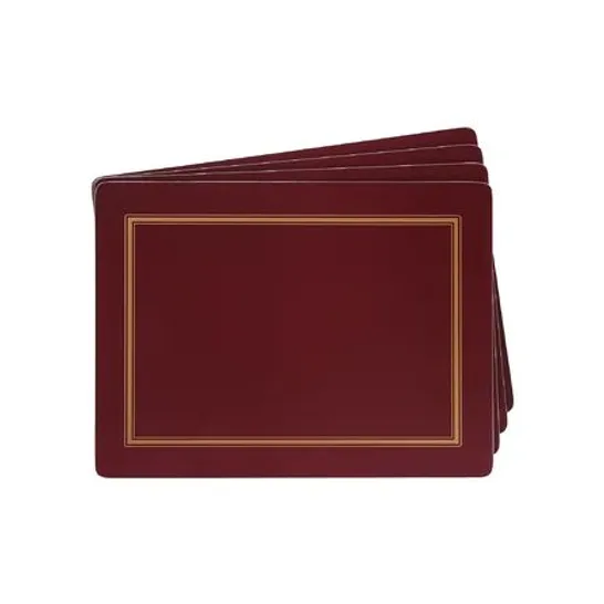 PIMPERNEL BURGUNDY PLACEMATS