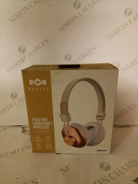 BOXED SEALED MARLEY POSITIVE VIBRATION 2 WIRELESS HEADPHONES