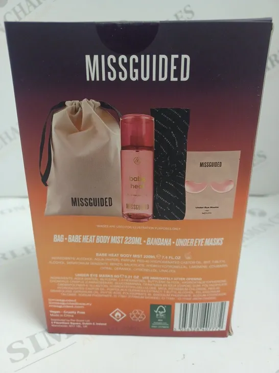 MISSGUIDED MAIN STAGE ENERGY GIFT SET