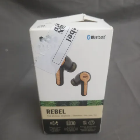 BOXED MARLEY REBEL TRUE WIRELESS EARPHONES 