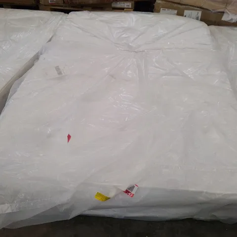 QUALITY BAGGED 4' SMALL DOUBLE AIR CONDITIONED POCKET SPRUNG 1000 MATTRESS