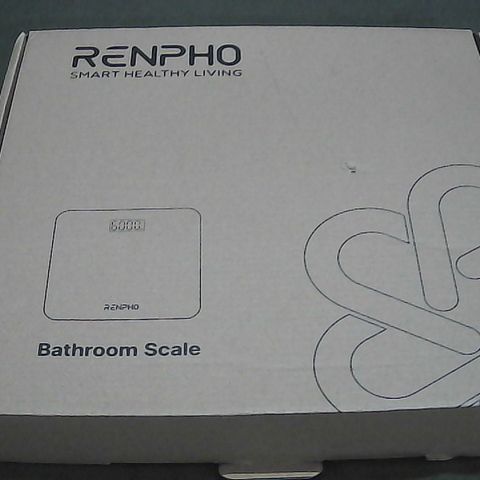 BOXED RENPHO BATHROOM SCALES - BLACK 