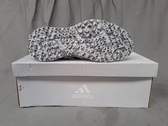 BOXED PAIR OF ADIDAS S2G SL SHOES IN GREY UK SIZE 7.5