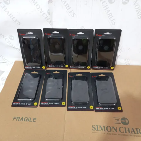 LOT OF APPROXIMATELY 8 ASSORTED BLACKWEB INDUSTRIAL IPHONE X/XS CASES (2 BOXES)