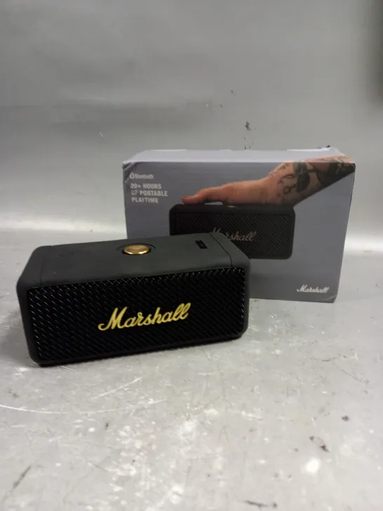 BOXED EMBERTON MARSHALL WIRELESS BLUETOOTH SPEAKER 