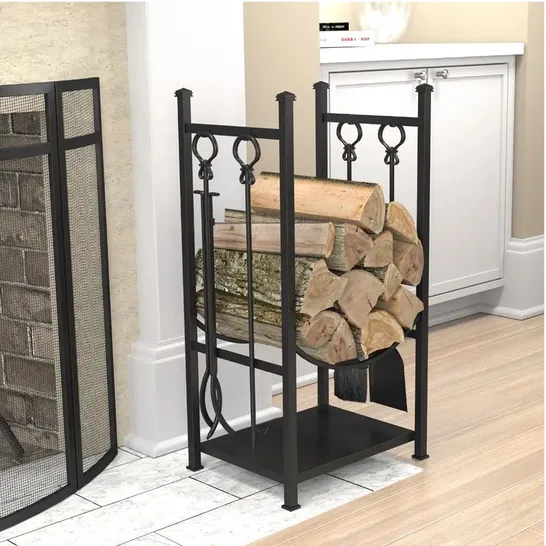 BOXED HEARTH CENTRE 5 PIECE LOG CARRIER (1 BOX)