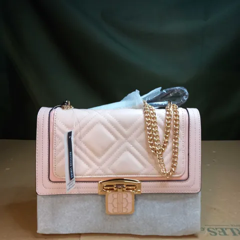 RIVER ISLAND LONDON LIGHT PINK HANDBAG 