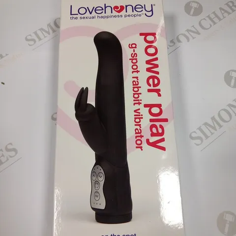 BOXED LOVE HONEY POWER PLAY G SPOT VIBRATOR ON THE SPOT