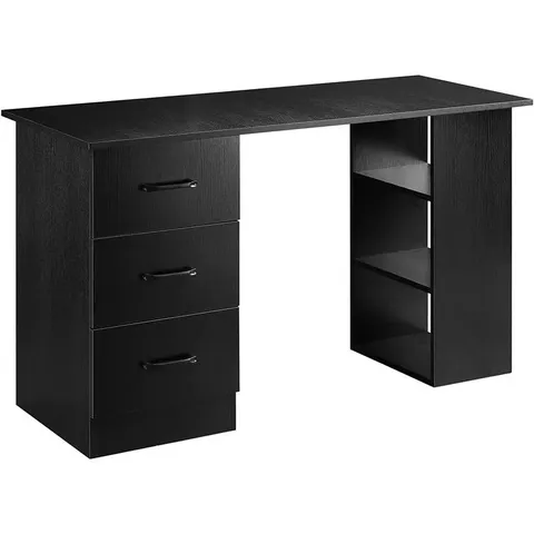 BOXED KLARA COMPUTER DESK BLACK 