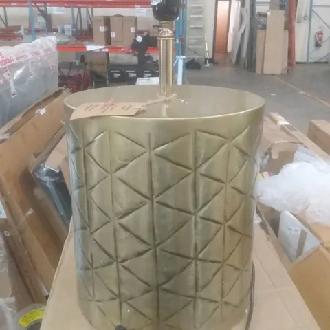 BOXED ADE 45CM GOLD TABLE LAMP BASE