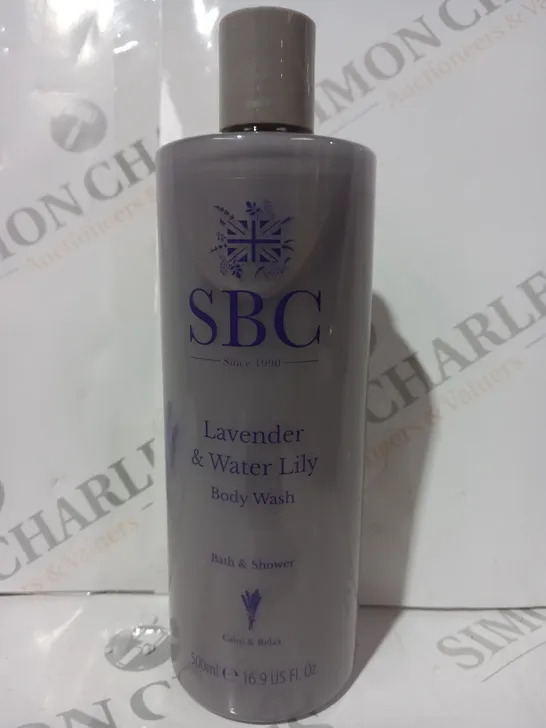 SBC LAVENDER & WATER LILY BODY WASH (500ML)