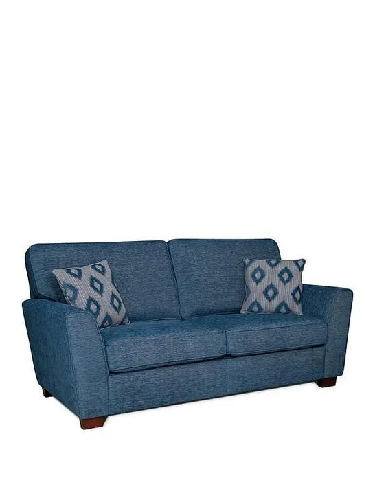 BRAND NEW PACKAGED HOPTON 4 SEATER SOFA - NAVY