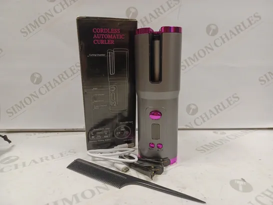 CORDLESS AUTOMATIC CURLER 