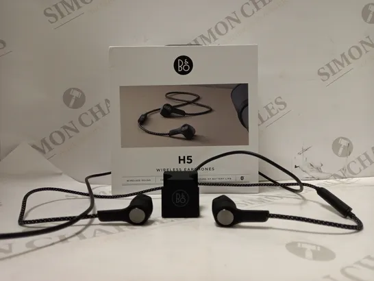 BANG & OLUFSEN BEOPLAY H5 WIRELESS BLUETOOTH EARPHONES (BLACK)