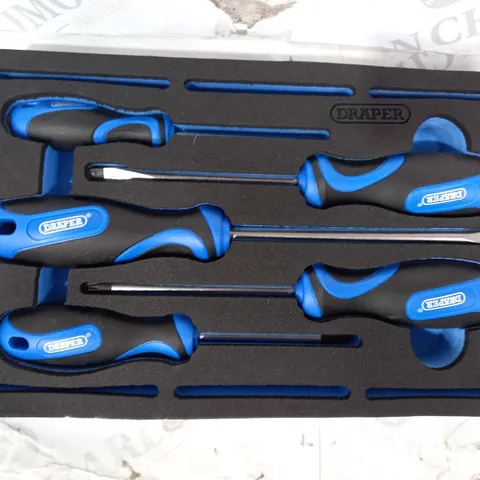 DRAPER 5 PIECE SCREWDRIVER SET (63400)