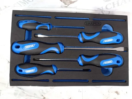 DRAPER 5 PIECE SCREWDRIVER SET (63400)