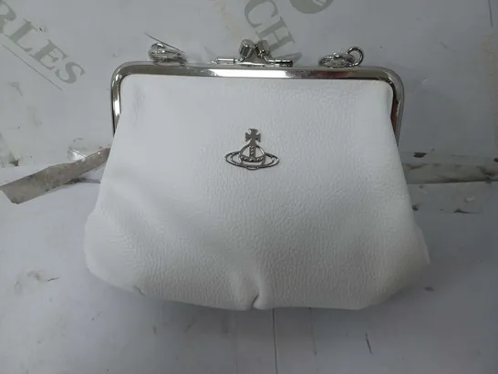 VIVIENNE WESTWOOD PURSE BAG IN WHITE