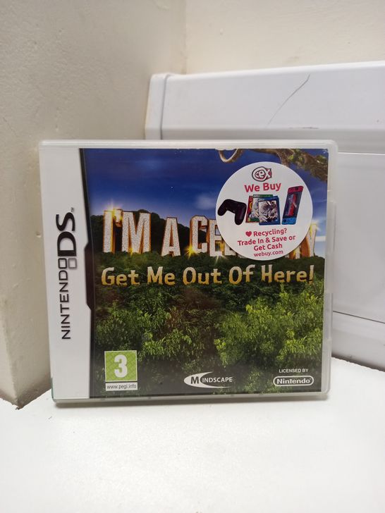NINTENDO DS GAME: I'M A CELEBRITY GET ME OUT OF HERE