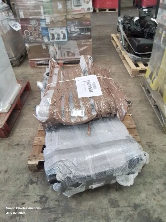 PALLET OF 2 ASSORTED RAW HOUSEHOLD PRODUCTS AND CONSUMER GOODS TO INCLUDE;