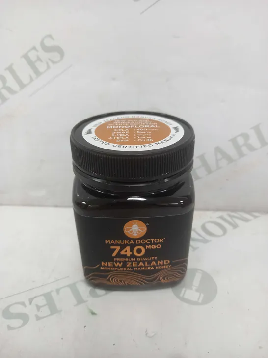 MANUKA DOCTOR 740 MGO MANUKA HONEY 250G