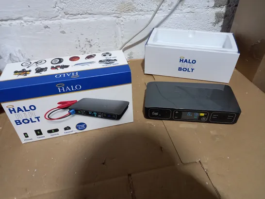 HALO PORTABLE POWER JUMP STARTER AIR COMPRESSOR