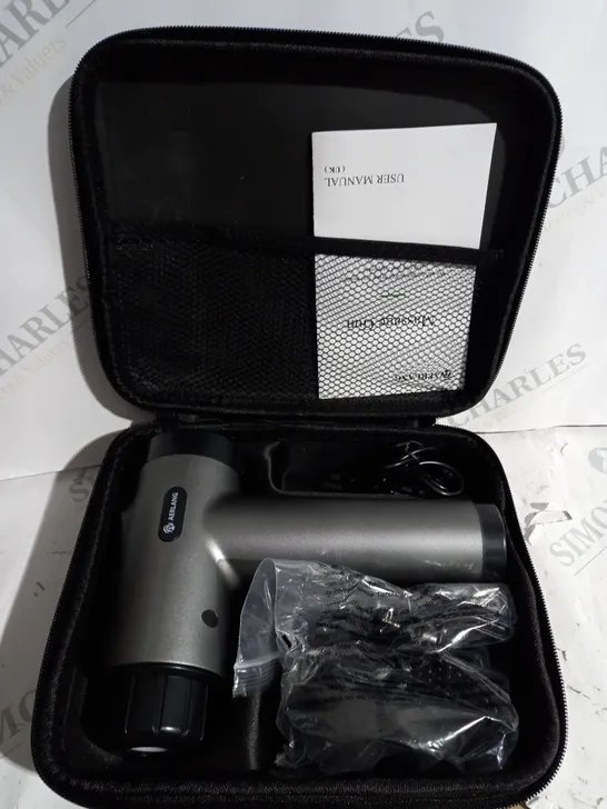 AERLANG MASSAGER GUN IN BLACK 