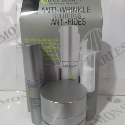 BOXED JUICE BEAUTY ANTI-WRINKLE SOLUTIONS SET