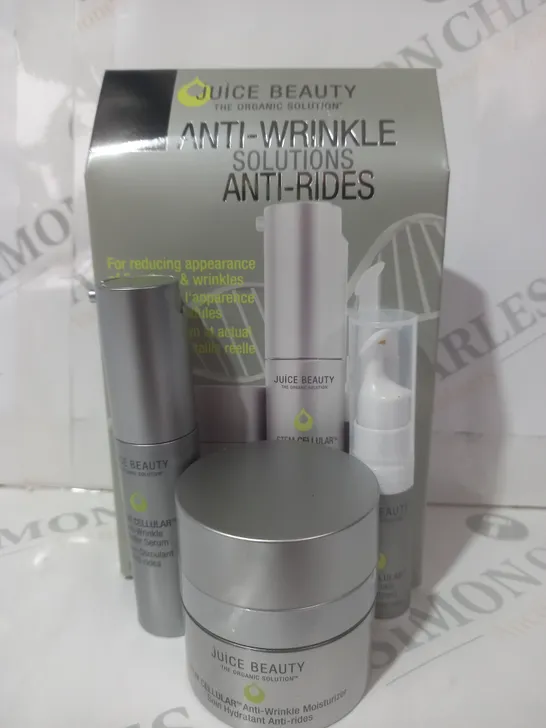 BOXED JUICE BEAUTY ANTI-WRINKLE SOLUTIONS SET