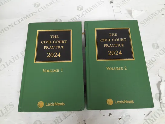 THE CIVIL COURT PRACTICE 2024 VOLUME 1 & 2 LEXIS NEXIS