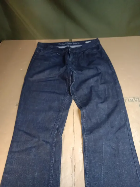 CALVIN KLEIN DENIM SLIM STRAIGHT JEANS SIZE UNSPECIFIED