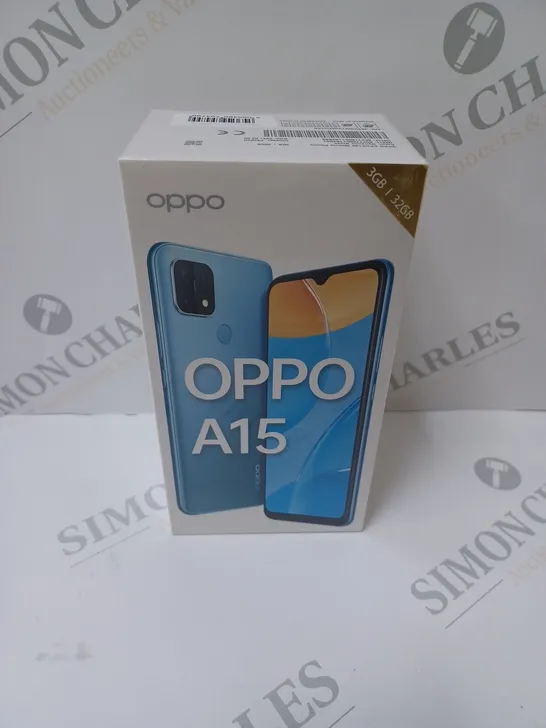 BRAND NEW BOXED OPPO A15 SMARTPHONE 32GB IN DYNAMIC BLACK   