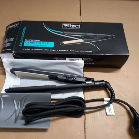 BOXED TRESEMME CERAMIC STYLER 230