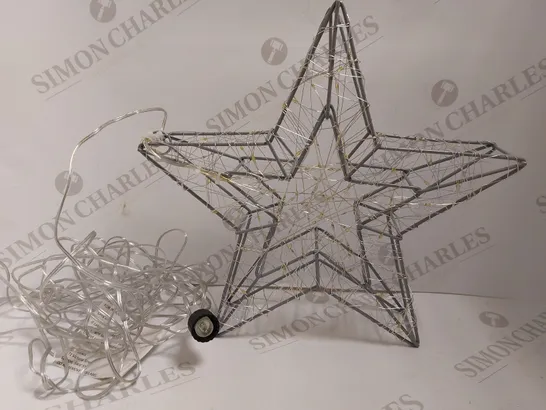 JOHN LEWIS ICE WHITE AND WARM WHITE LED STAR 