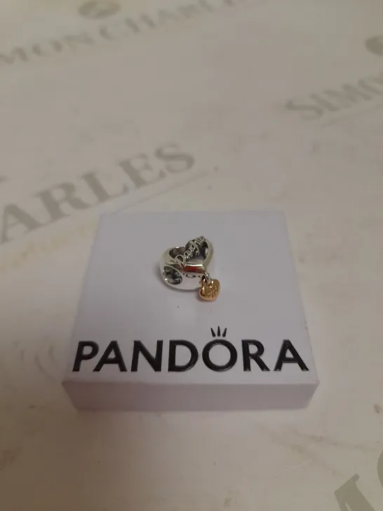 PANDORA LOVE YOU DAUGHTER HEART CHARM