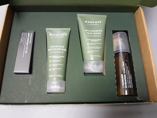 BOXED MANCAVE DAILY SKINCARE ROUTINE SET 