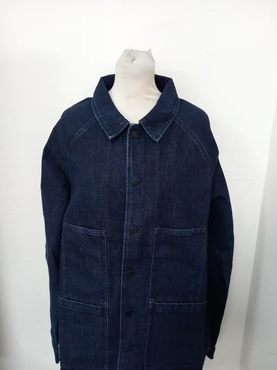 DENHAM JACKET IN DARK BLUE SIZE L 