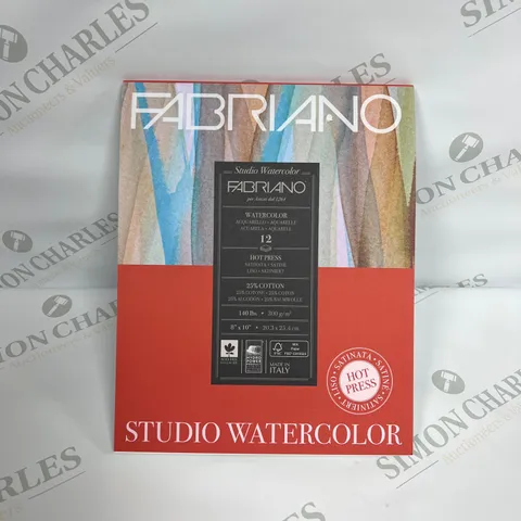 FABRIANO STUDIO WATERCOLOUR PAD 