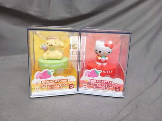 APPROXIMATELY 12 HELLO KITTY AND FRIENDS 50TH ANNIVERSARY CAPSULES 