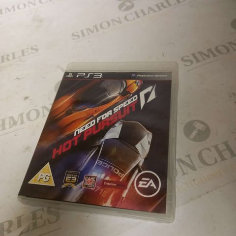 NEED FOR SPEED HOT PURSUIT ON PS3 