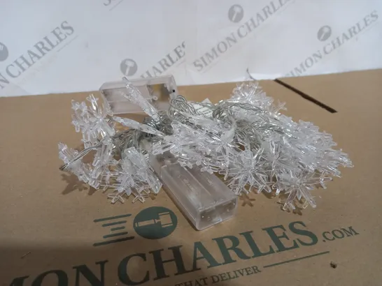 BOXED HOME REFLECTIONS SET OF 2 SNOWFLAKE LIGHTS