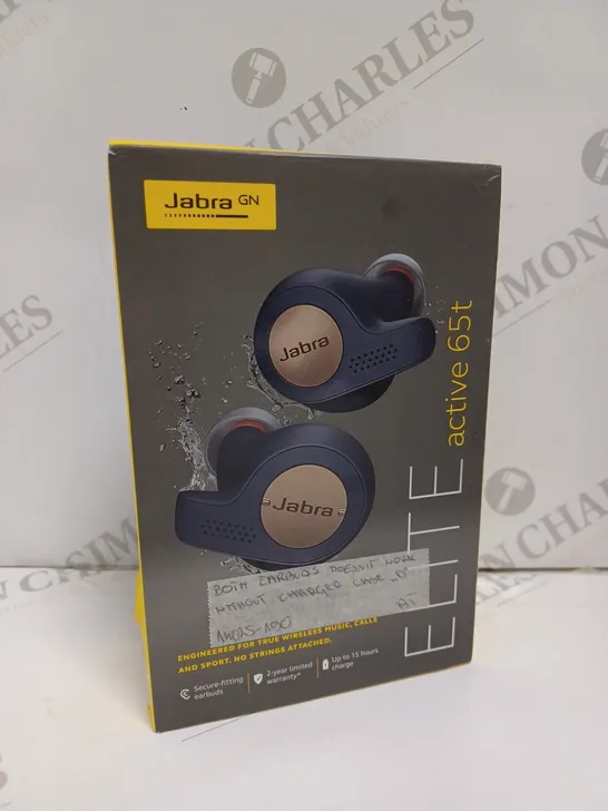 BOXED JABRA ELITE ACTIVE 65T EARBUDS