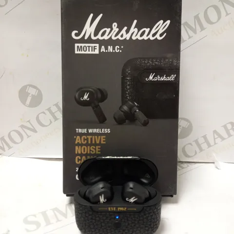 MARSHALL MOTIF A.N.C. WIRELESS BLUETOOTH EARBUDS