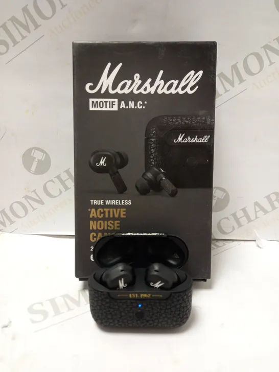 MARSHALL MOTIF A.N.C. WIRELESS BLUETOOTH EARBUDS