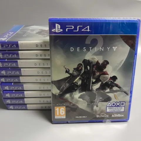 LOT OF 10 SEALED DESTINY GAMES FOR PS4