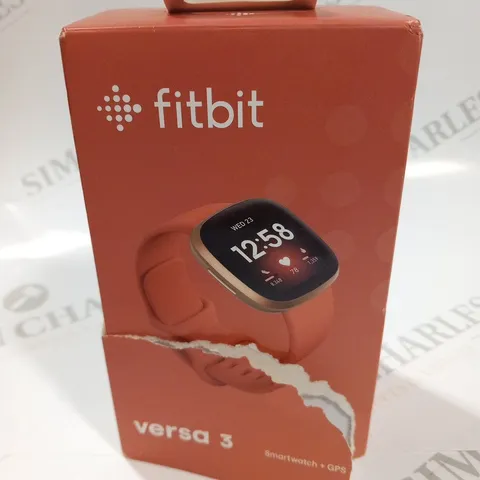 BOXED FITBIT VERSA 3 SMART WATCH