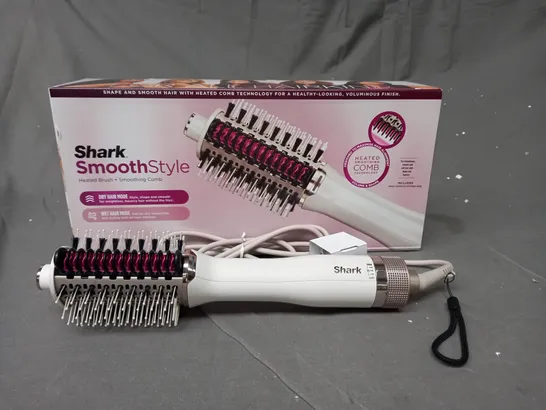 BOXED SHARK SMOOTHSTYLE HOT BRUSH & SMOOTHING COMB